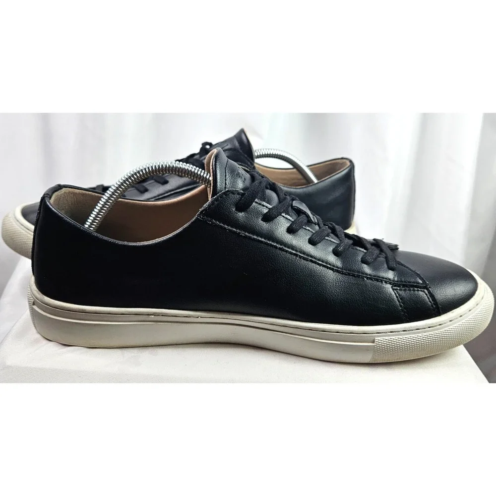 BYLT Everyday 2 Mens Size 12 Shoes Full Grain Leather‎ Casual Sneakers Black